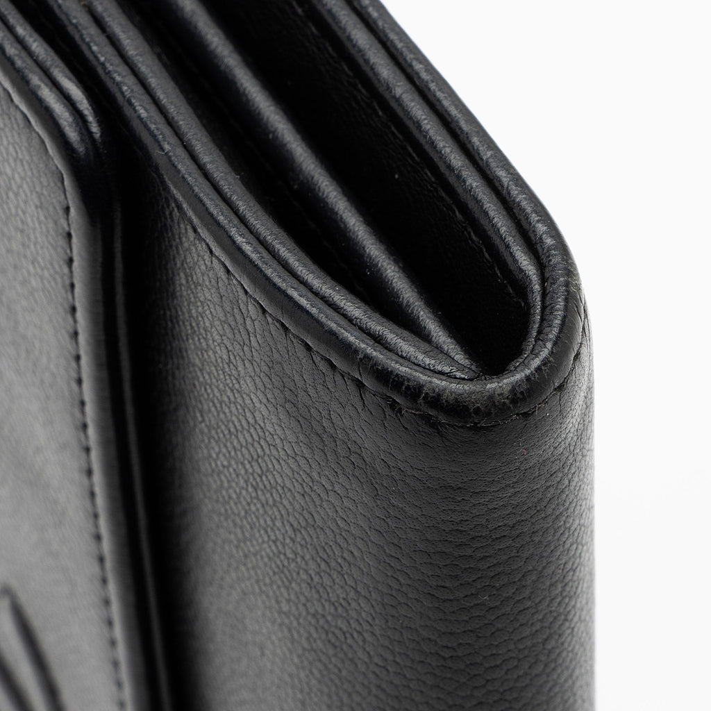 Chanel Caviar Leather Timeless Wallet (SHF-kbpgFo)