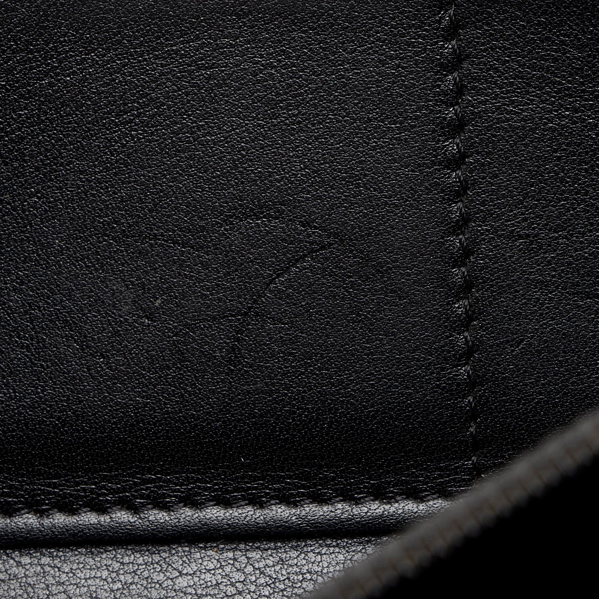 Chanel Caviar Leather Timeless Zip Around Wallet