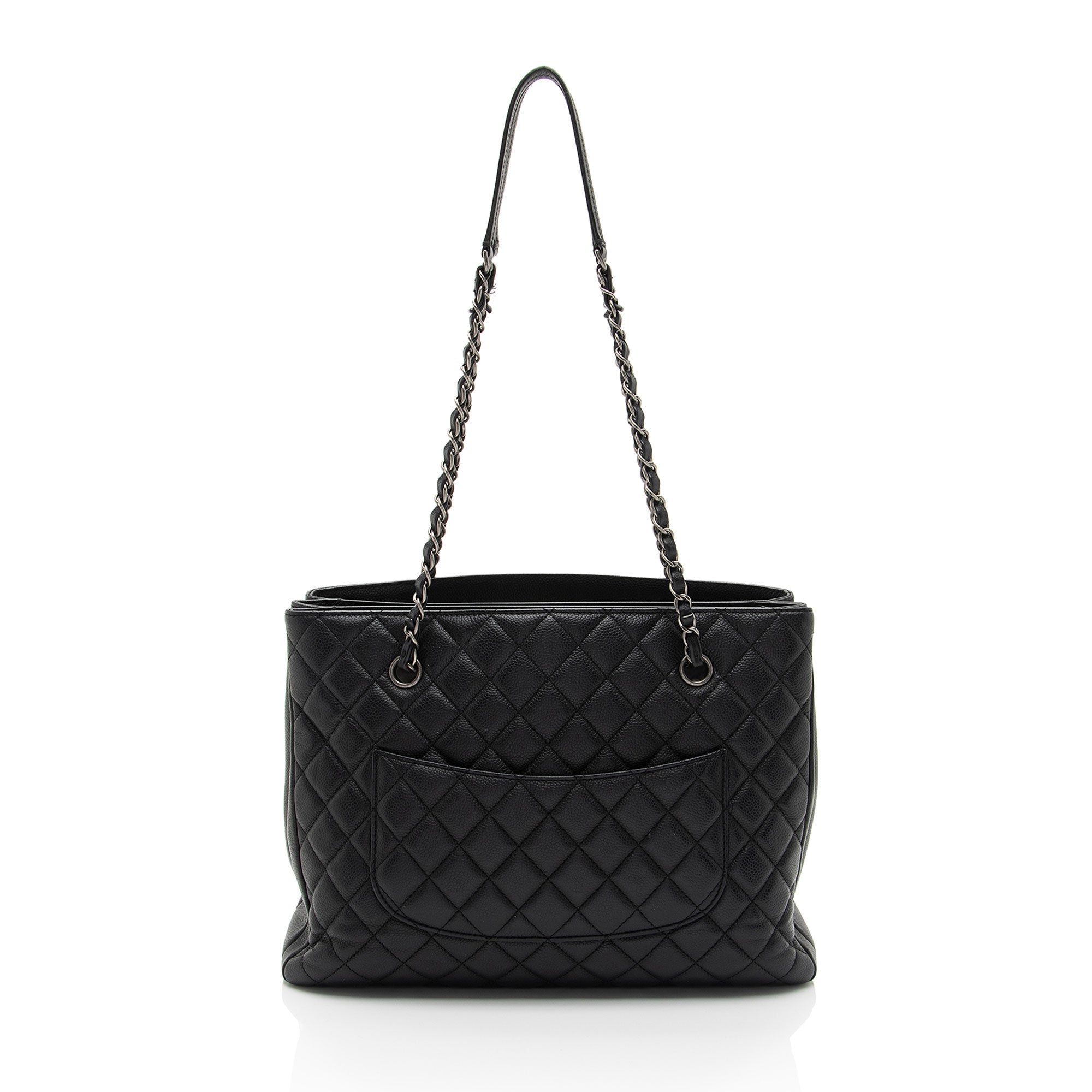 Chanel Caviar Leather Urban Companion Tote (SHF-nAN9Fg)