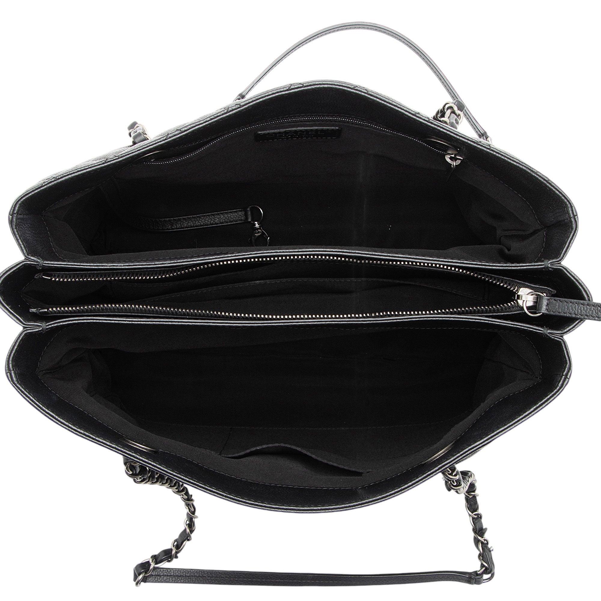 Chanel Caviar Leather Urban Companion Tote (SHF-nAN9Fg)