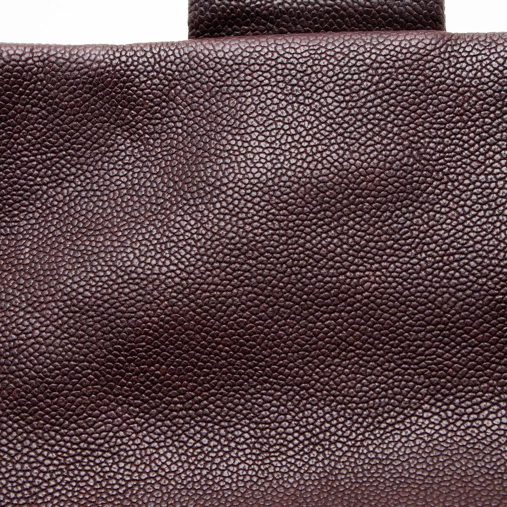 Chanel Caviar Leather Wild Stitch Flap Shoulder Bag