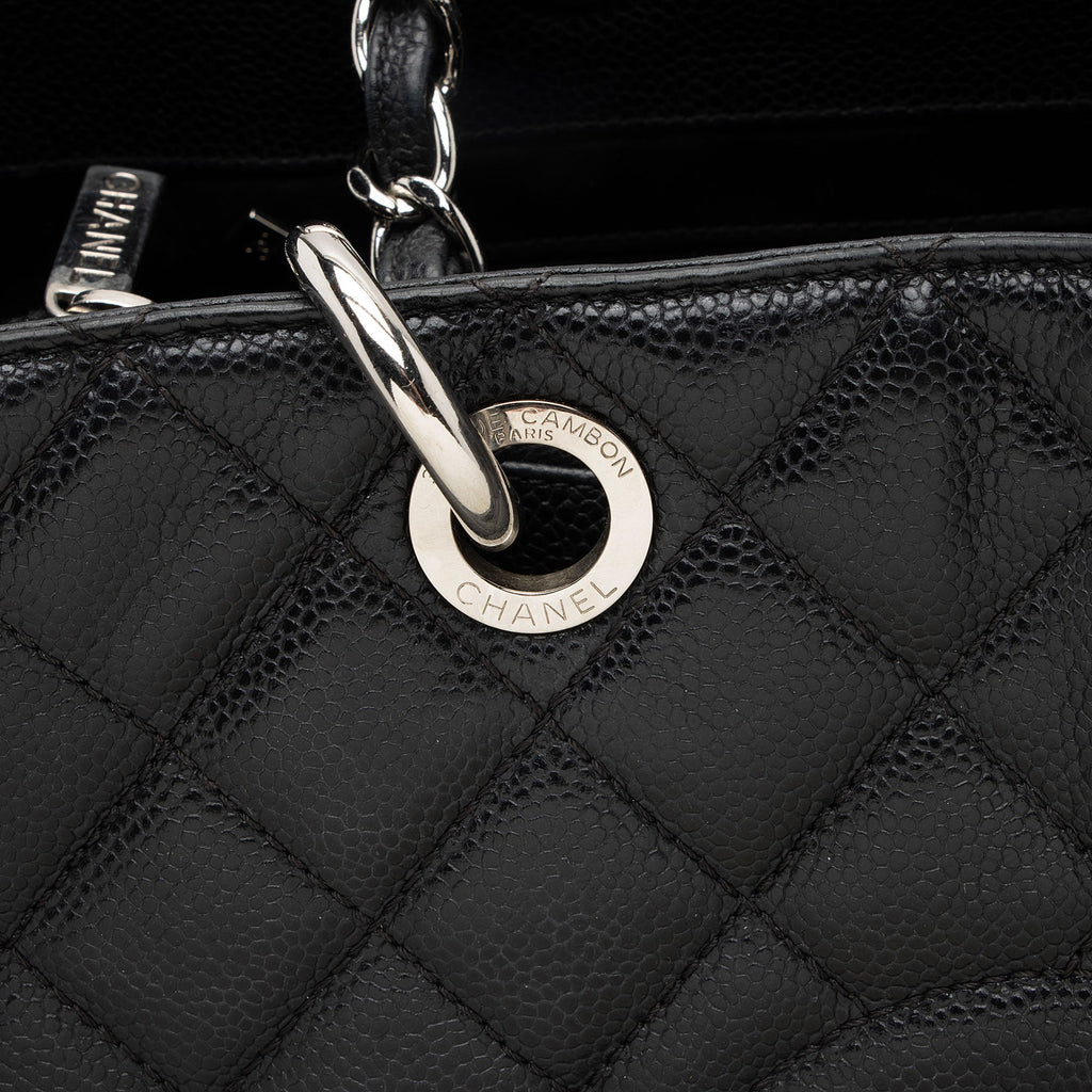 Chanel Caviar Leather XL Grand Shopping Tote (SHF-Bb5Ogy)