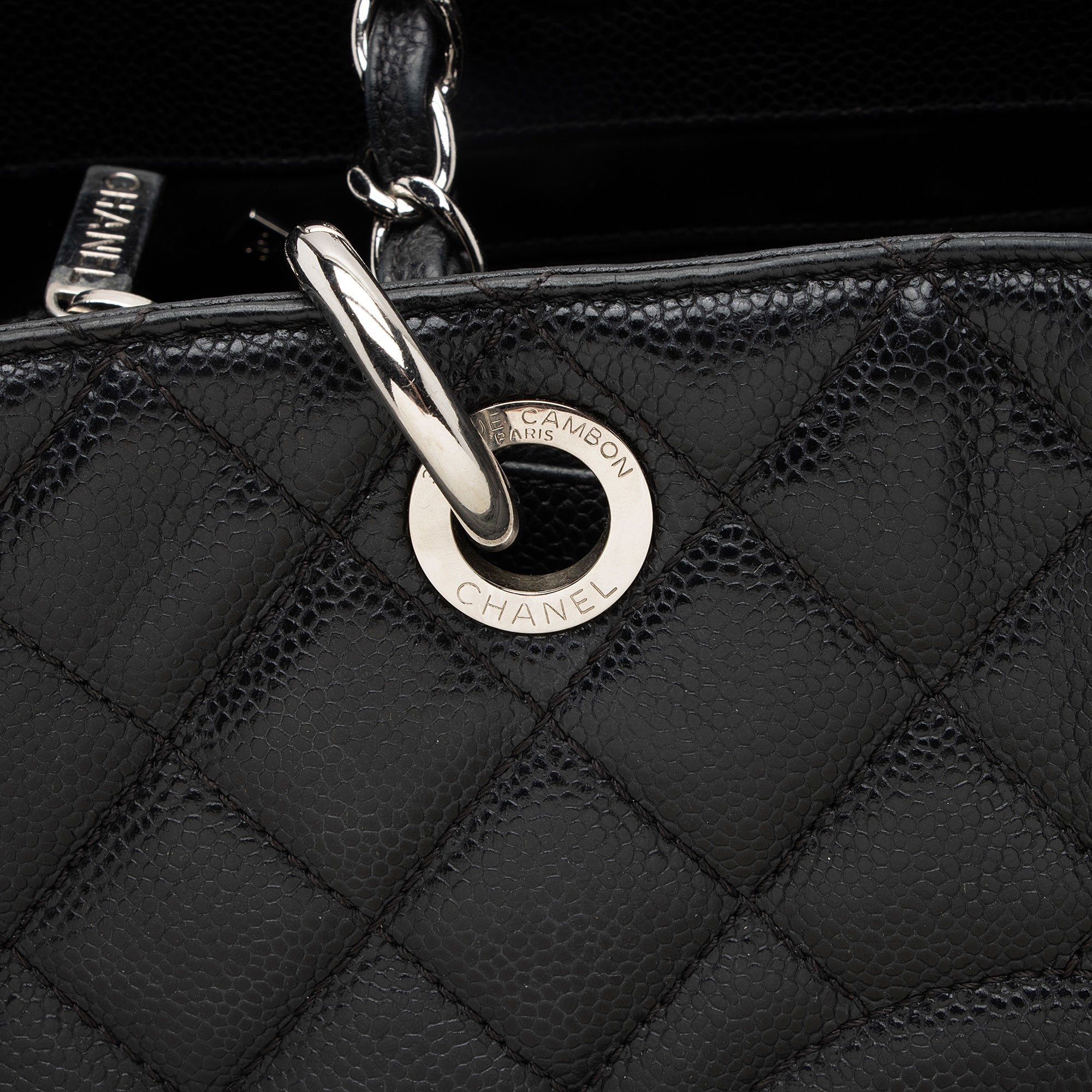 Chanel Caviar Leather XL Grand Shopping Tote (SHF-Bb5Ogy)