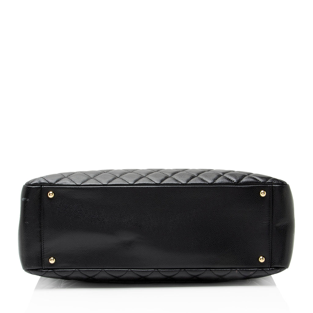 Chanel Caviar Leather XL Grand Shopping Tote