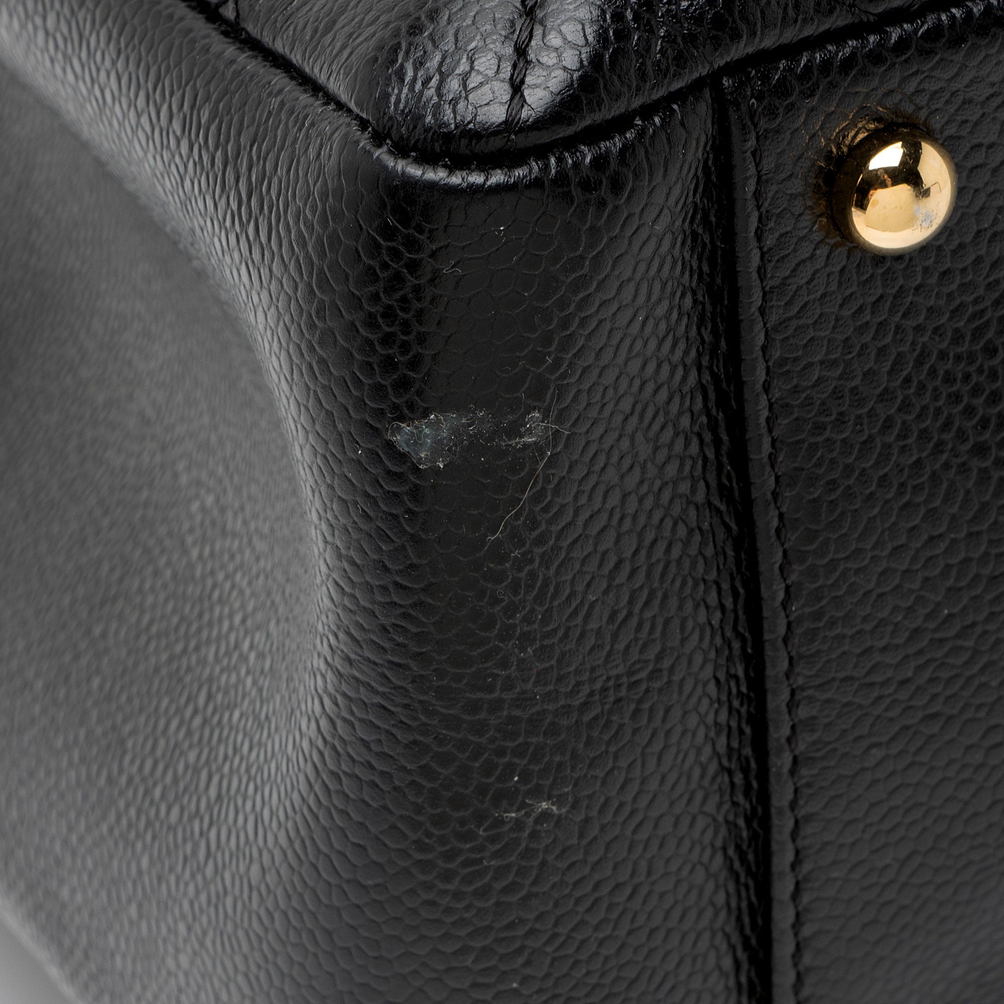 Chanel Caviar Leather XL Grand Shopping Tote