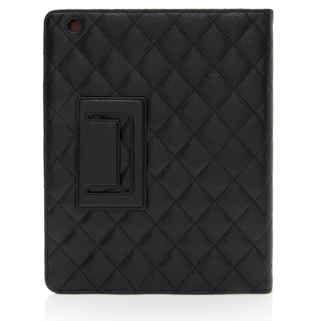 Chanel Caviar Leather iPad Case