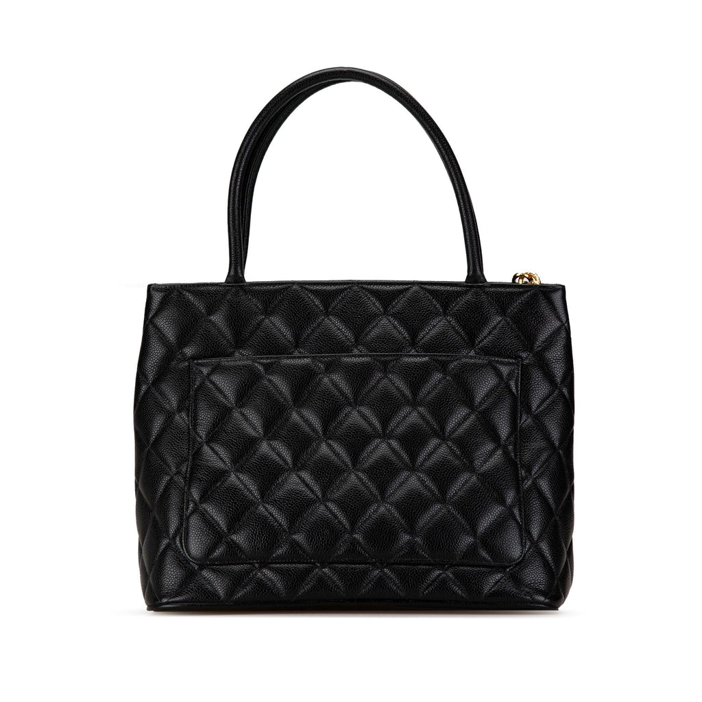 Chanel Caviar Medallion Tote (SHG-90N51p)