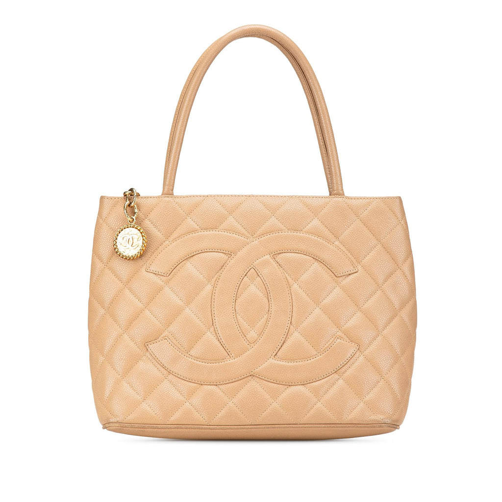 Chanel Caviar Medallion Tote