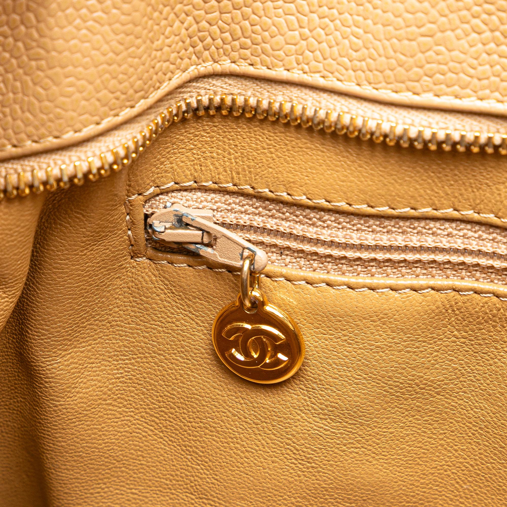 Chanel Caviar Medallion Tote