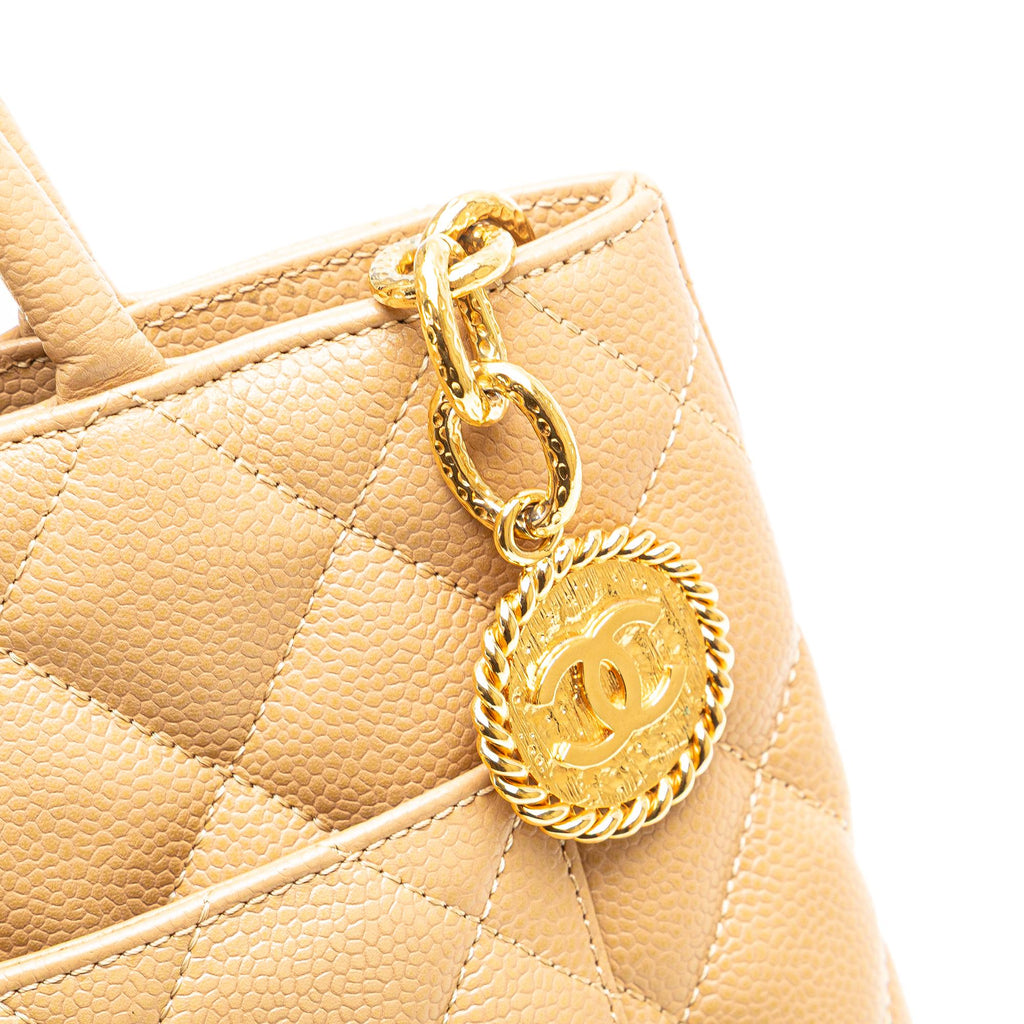 Chanel Caviar Medallion Tote