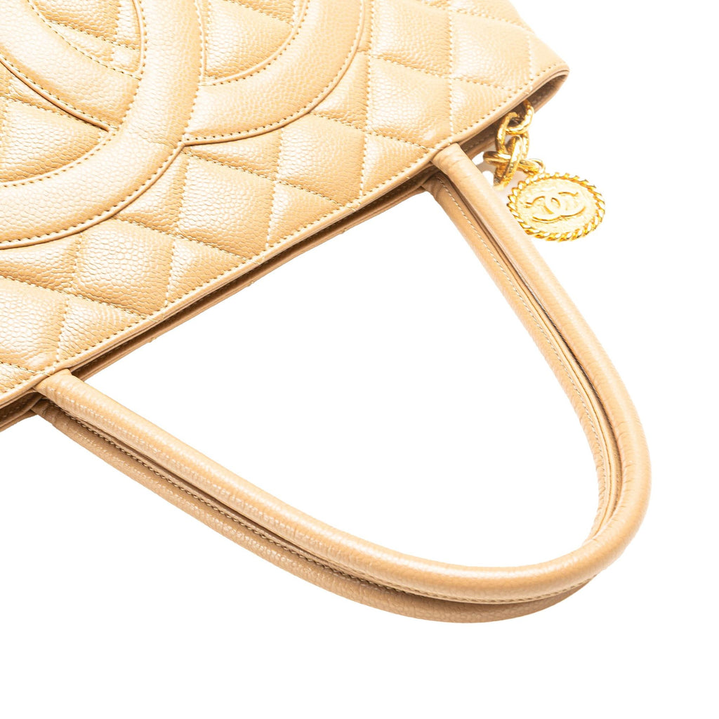 Chanel Caviar Medallion Tote