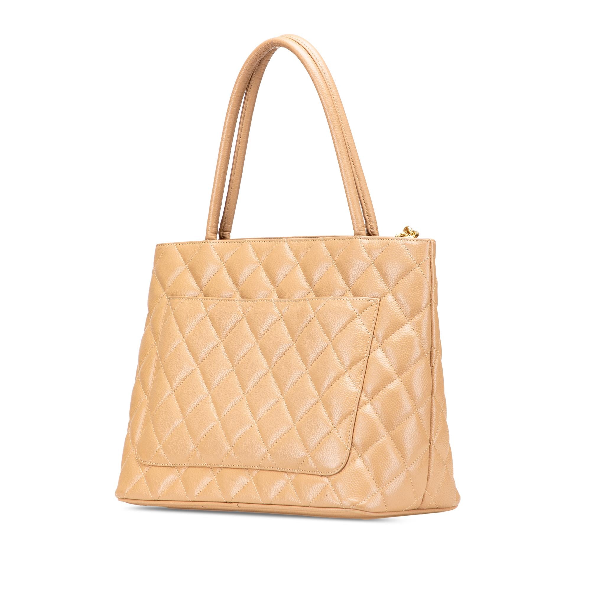 Chanel Caviar Medallion Tote