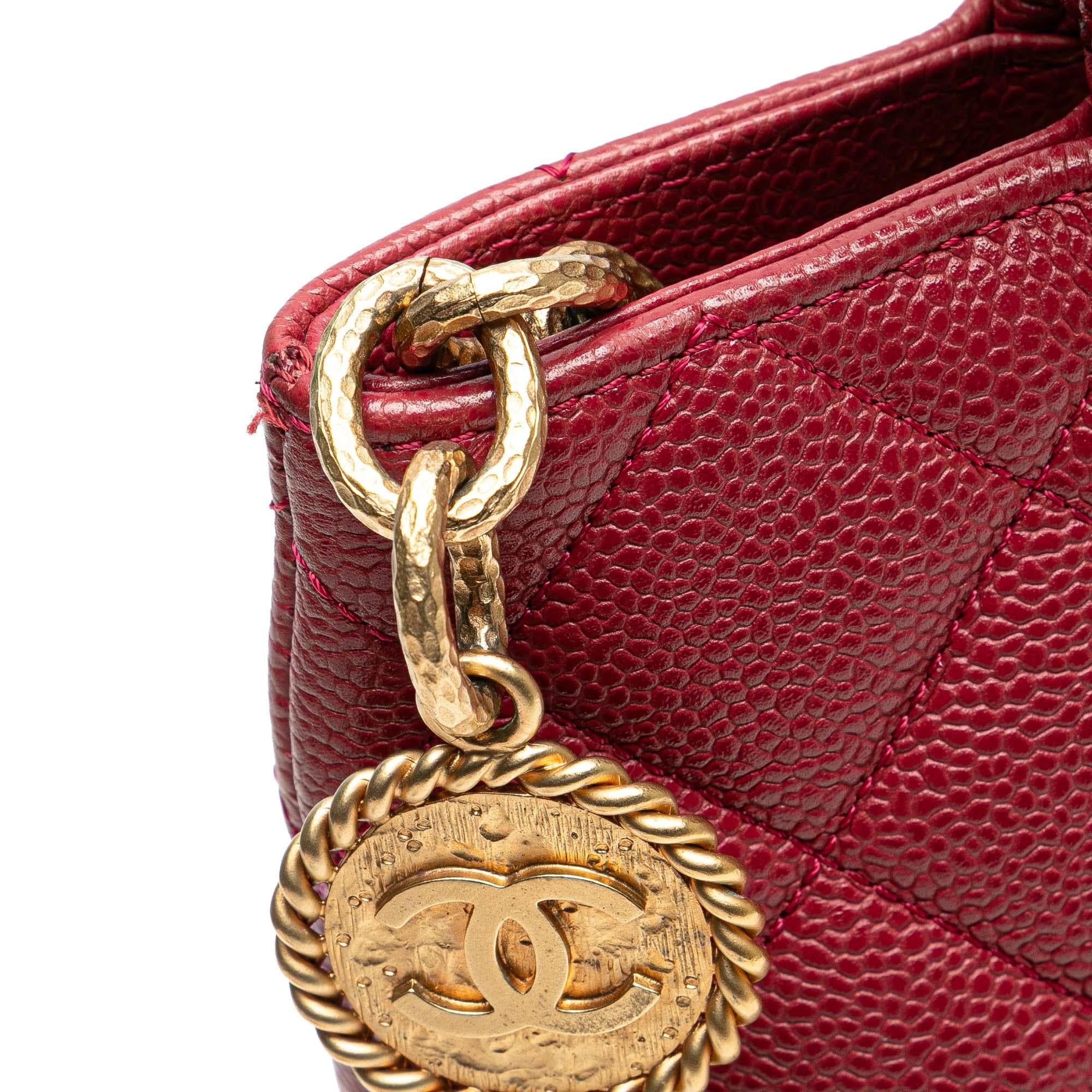 Chanel Caviar Medallion Tote