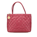 Chanel Caviar Medallion Tote