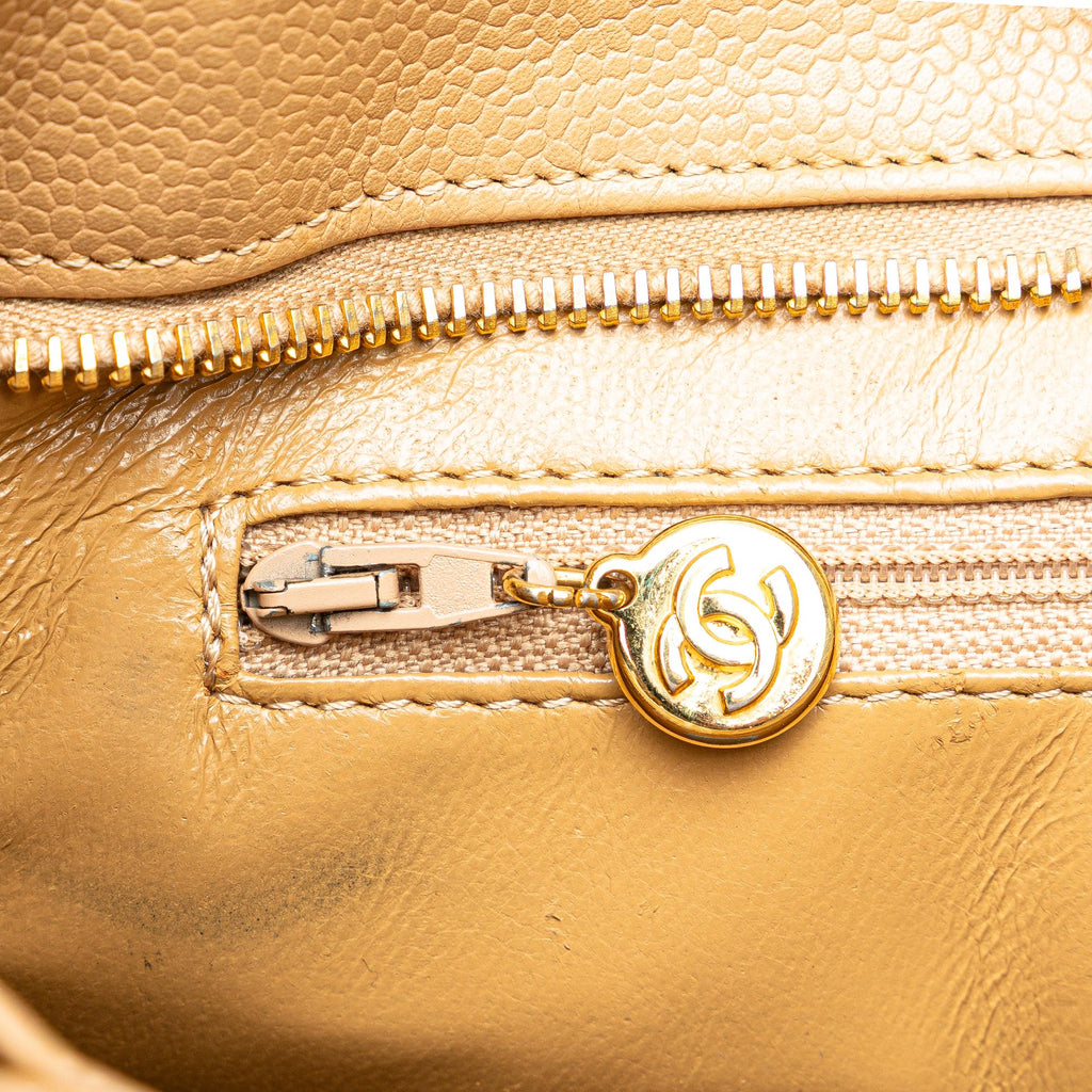 Chanel Caviar Medallion Tote