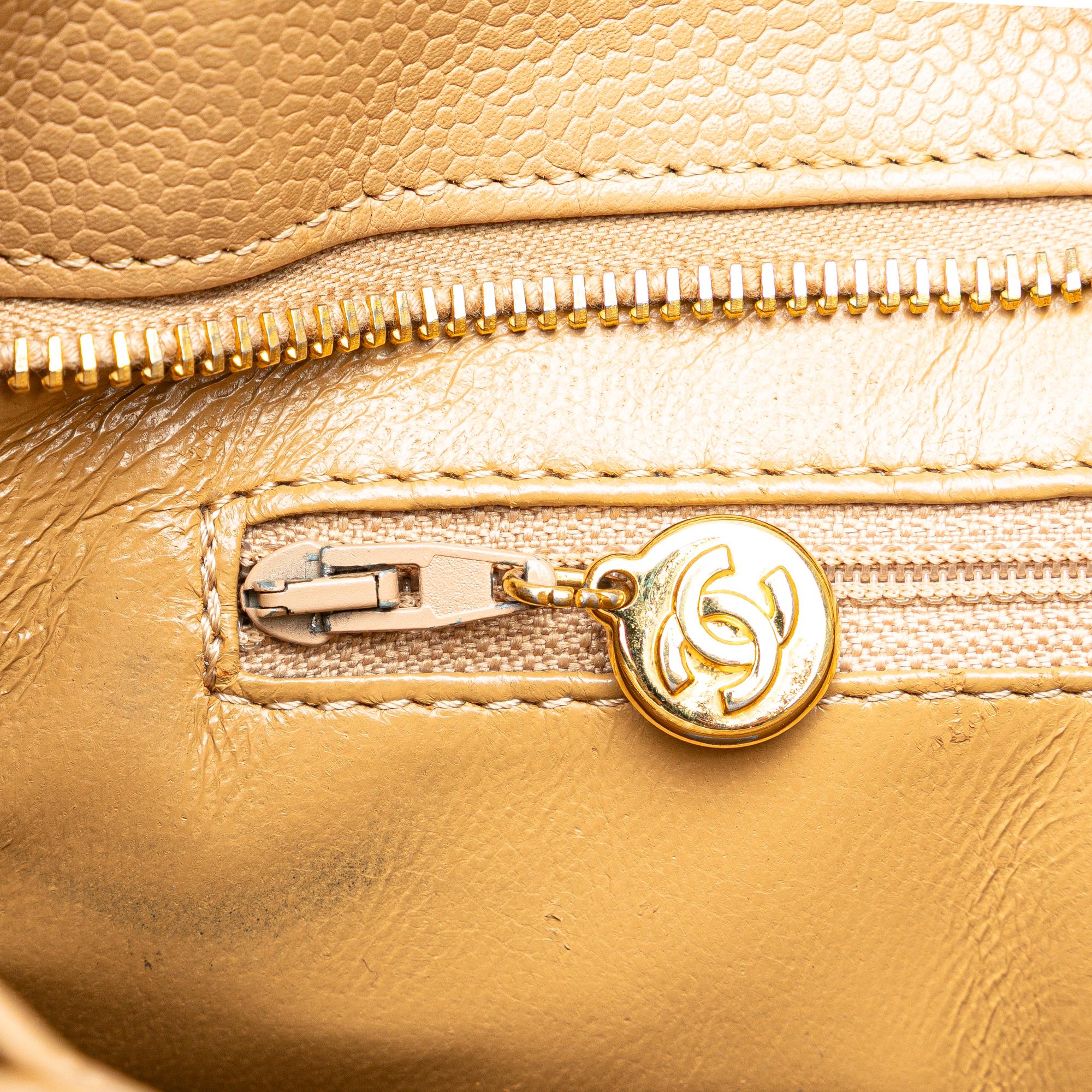Chanel Caviar Medallion Tote
