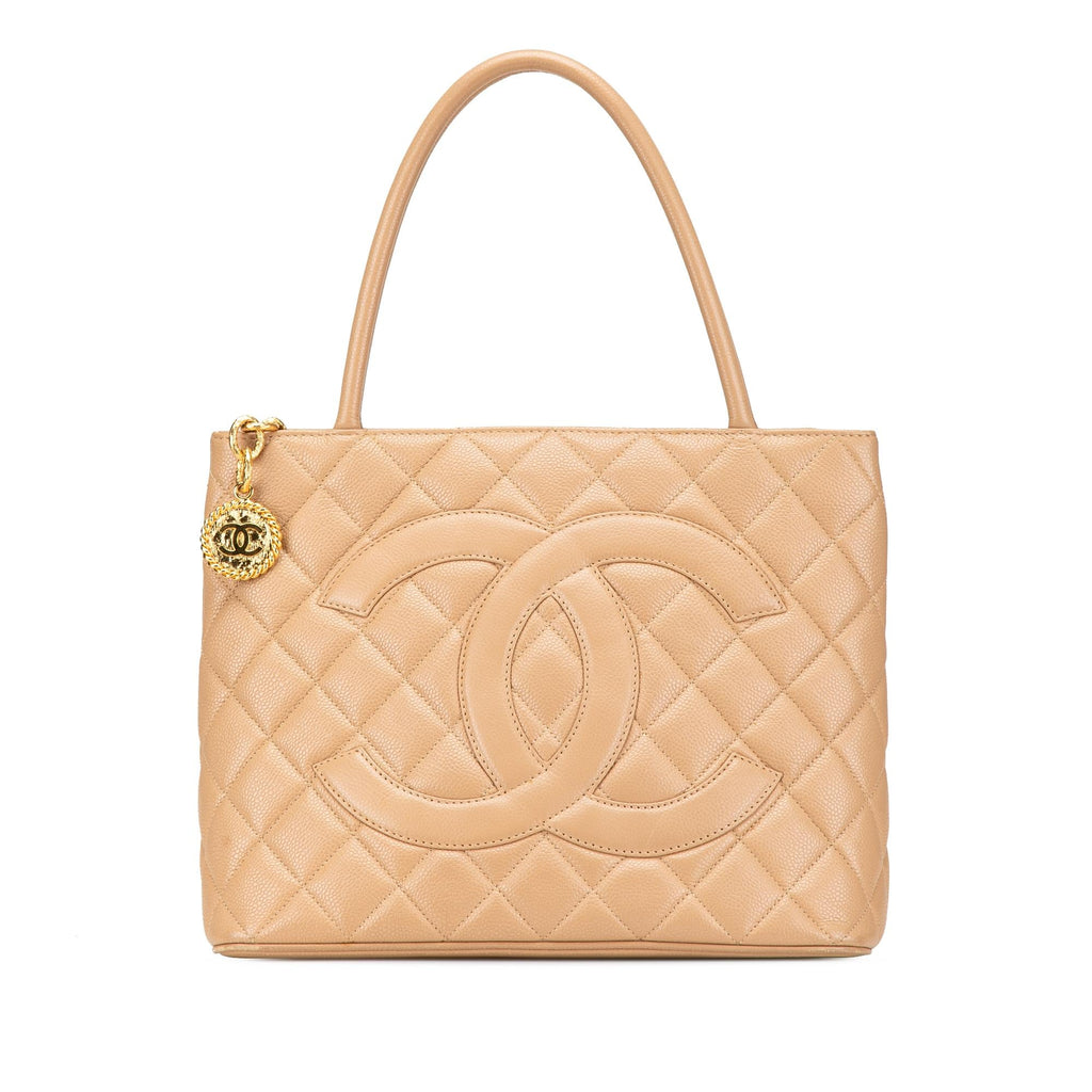 Chanel Caviar Medallion Tote