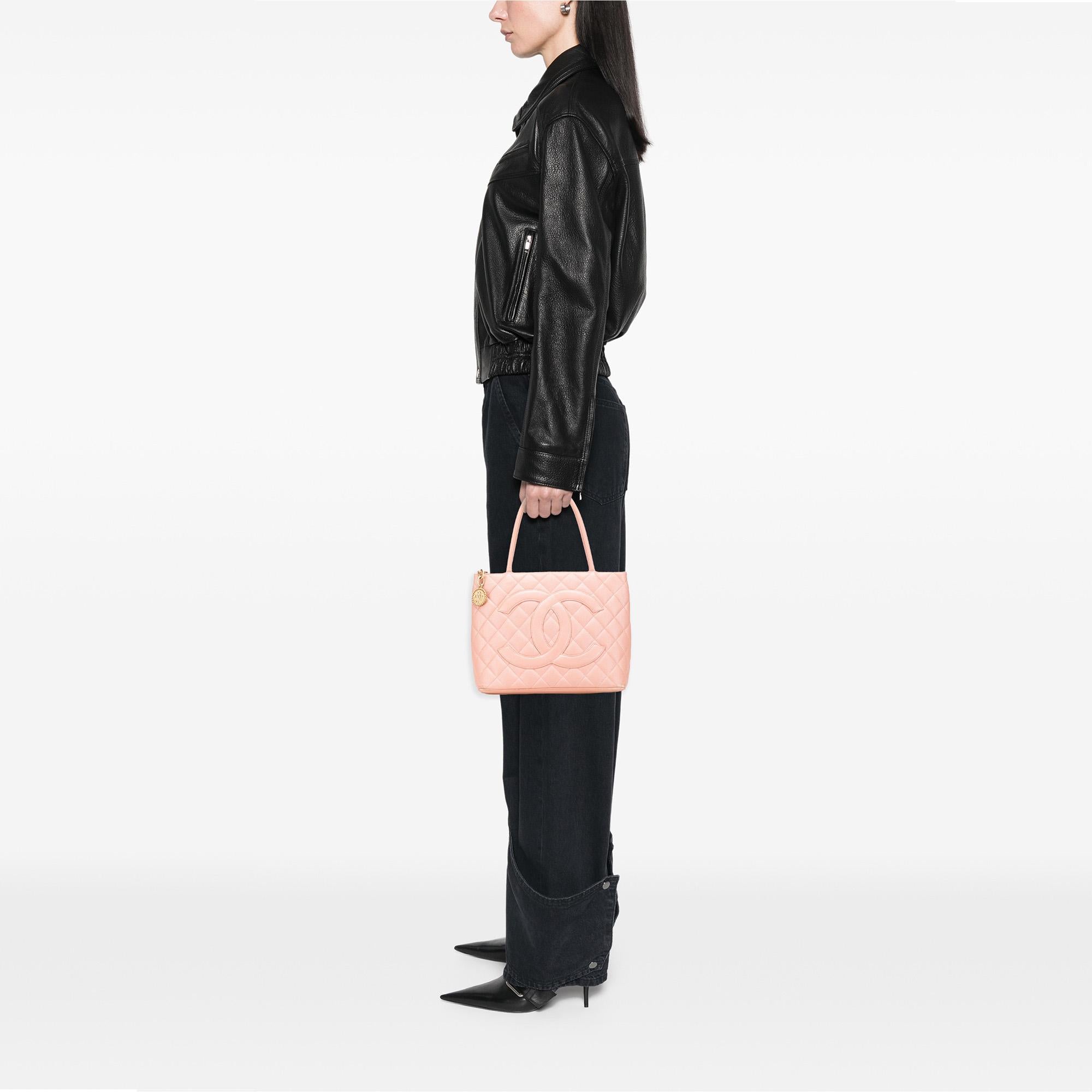 Chanel Caviar Medallion Tote