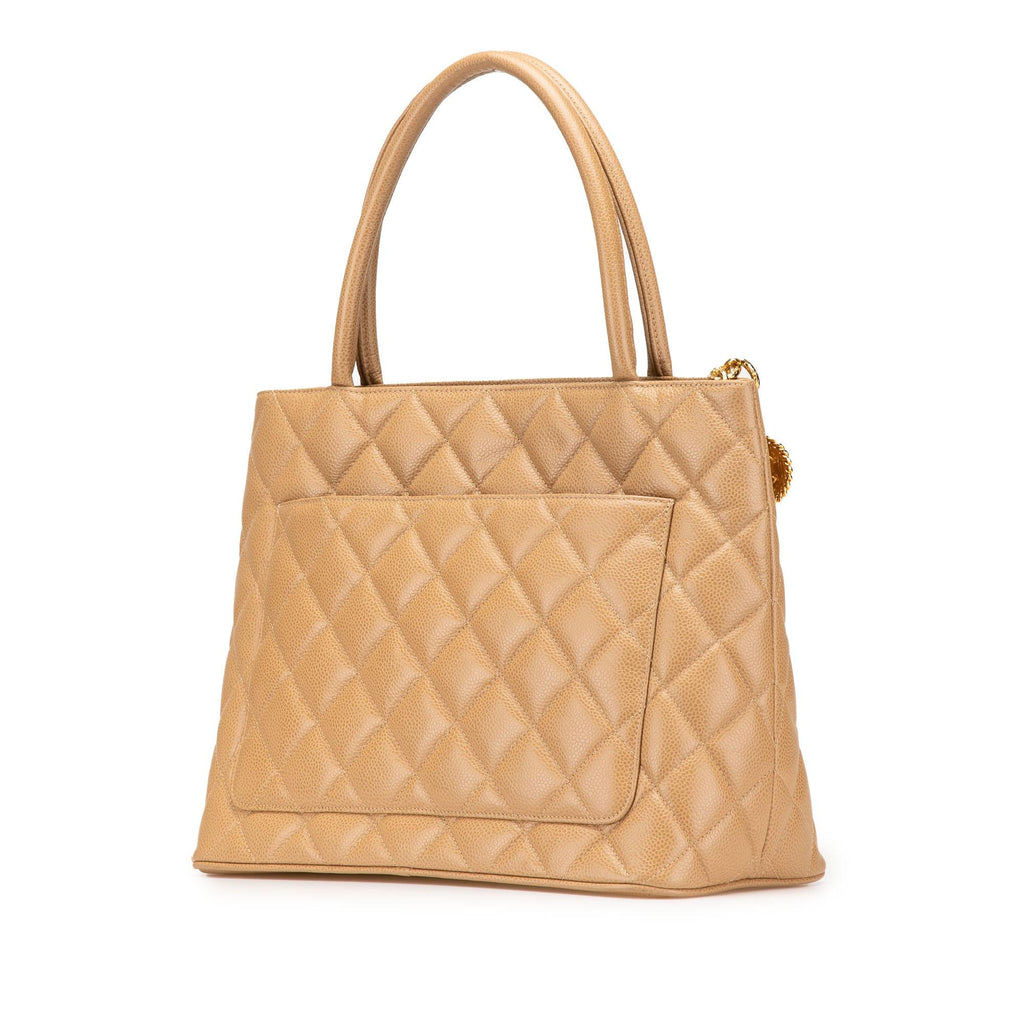 Chanel Caviar Medallion Tote