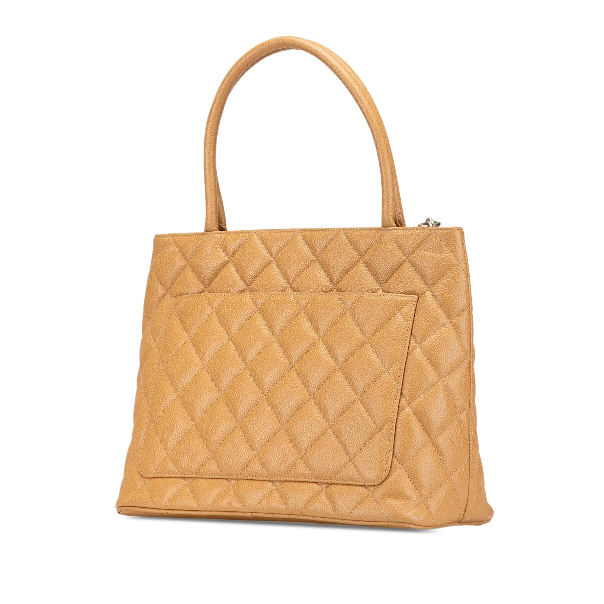 Chanel Caviar Medallion Tote