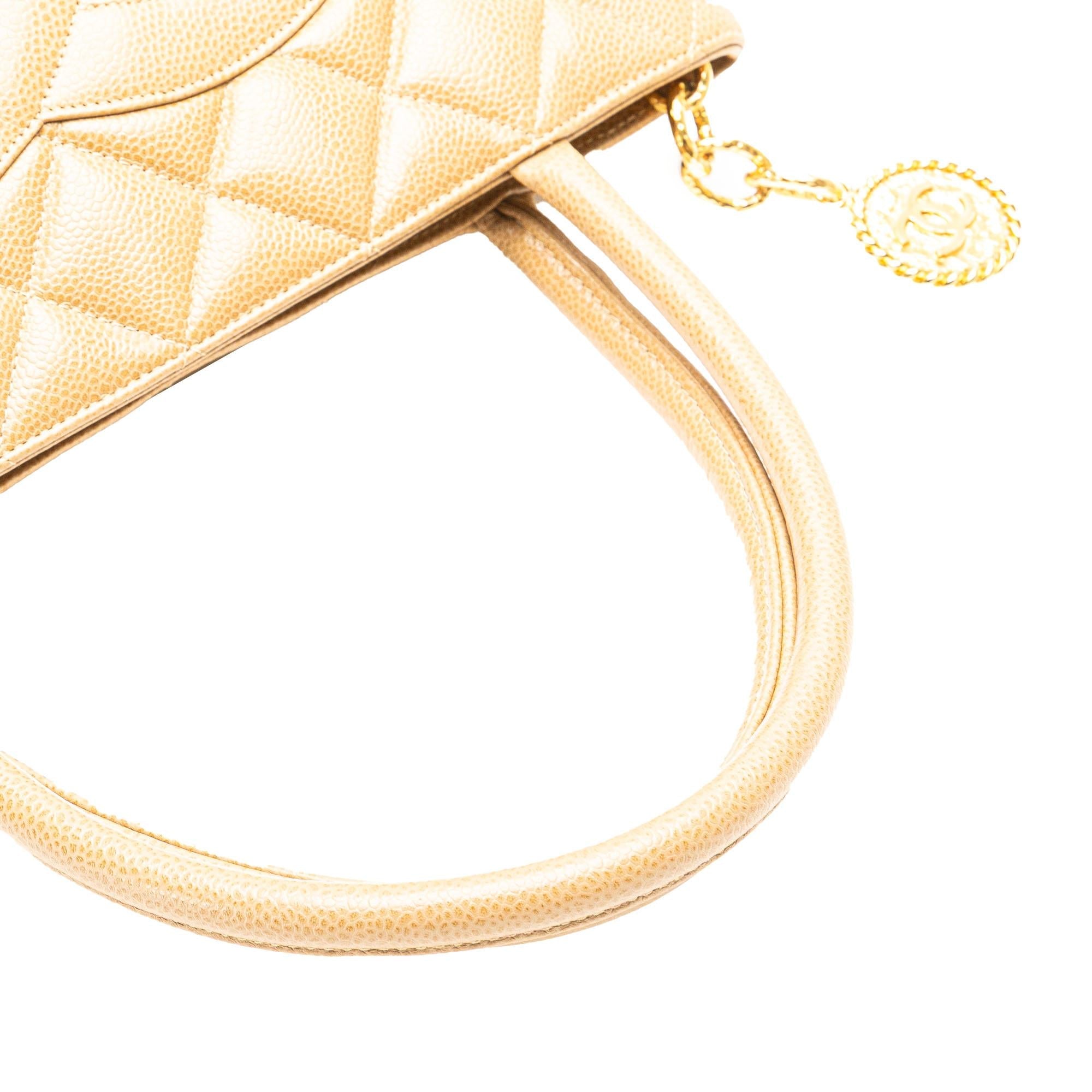 Chanel Caviar Medallion Tote