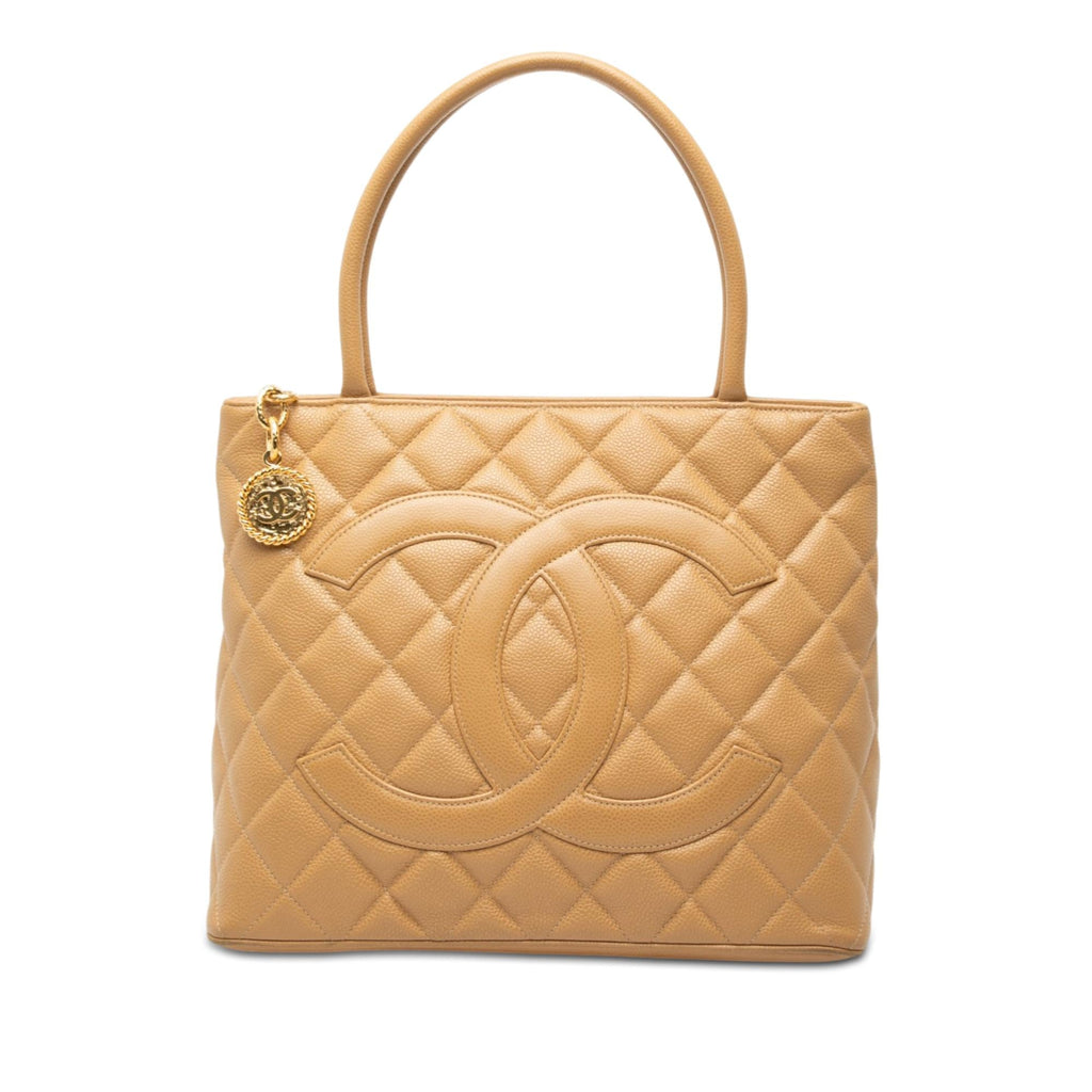 Chanel Caviar Medallion Tote