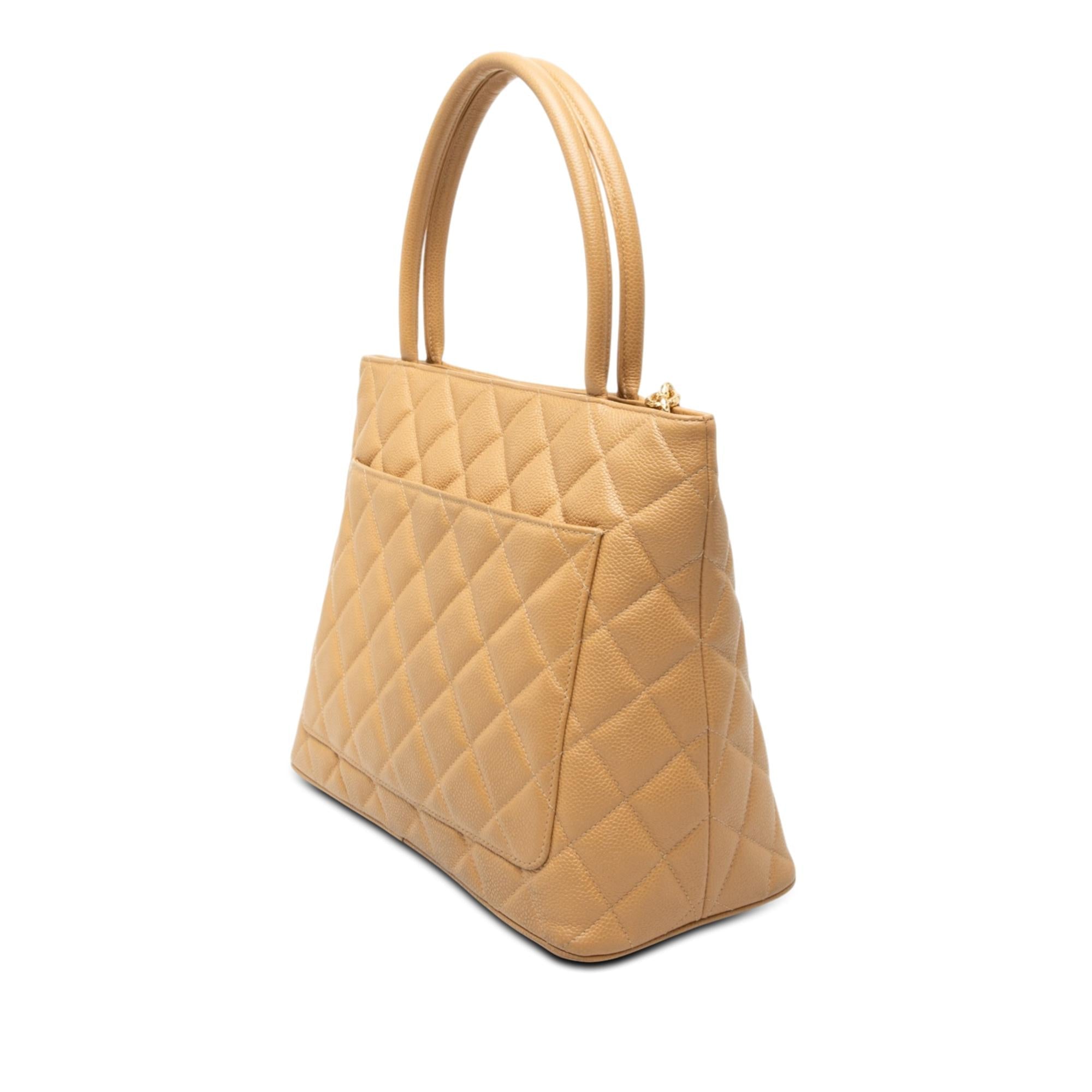 Chanel Caviar Medallion Tote
