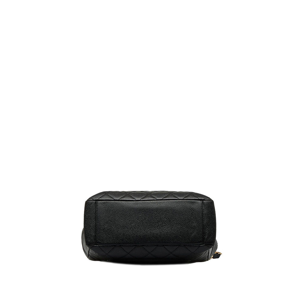 Chanel Caviar Petite Shopping Tote (SHG-ivSuzo)