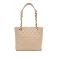 Chanel Caviar Petite Shopping Tote (SHG-cIXDiD)