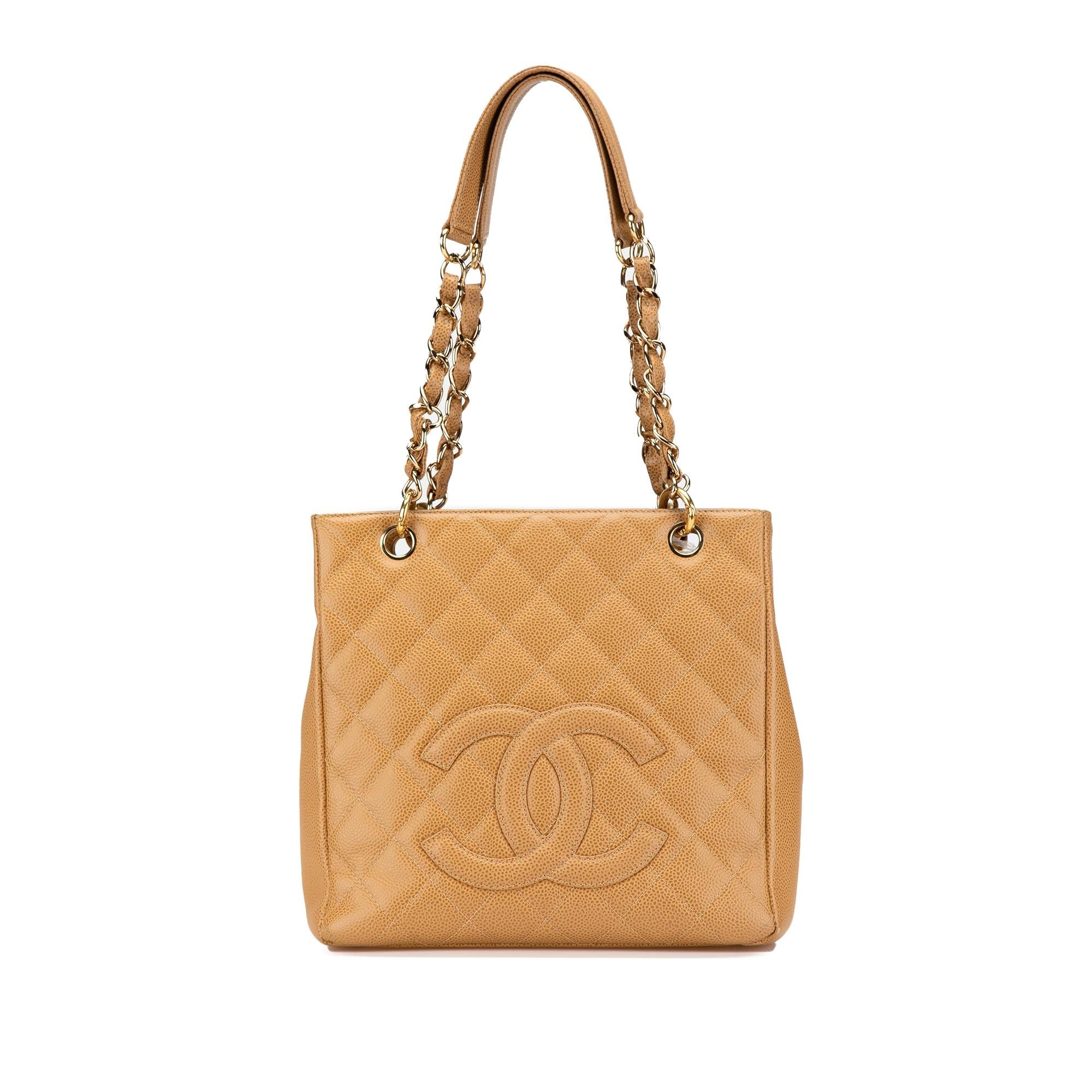 Chanel Caviar Petite Shopping Tote