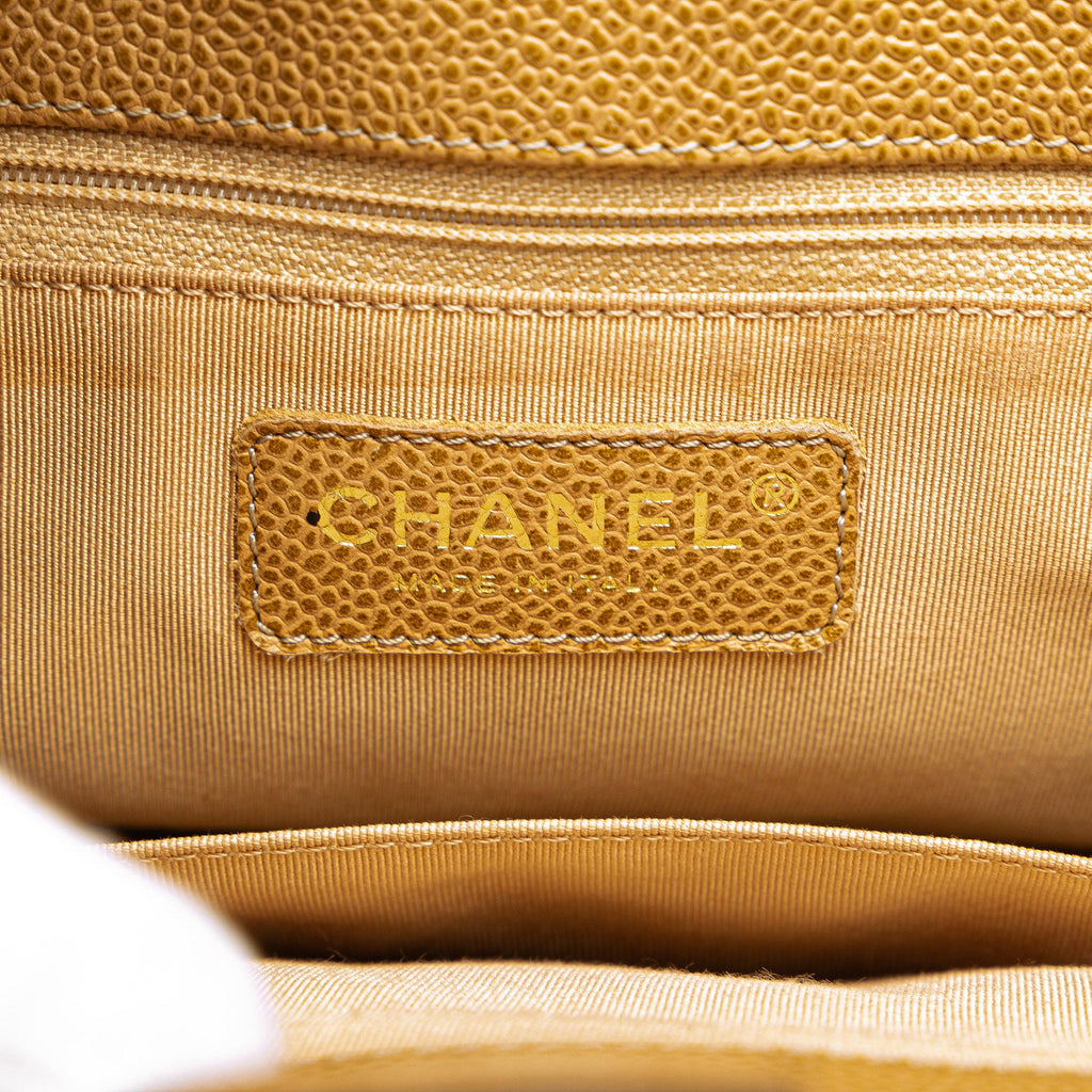 Chanel Caviar Petite Shopping Tote