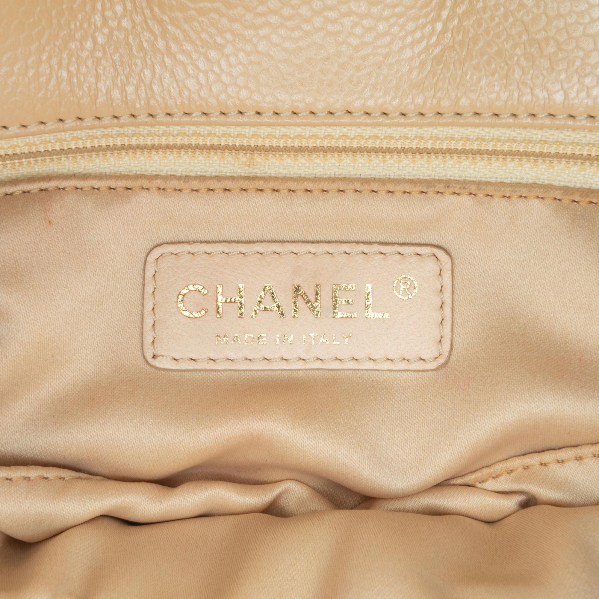 Chanel Caviar Petite Shopping Tote