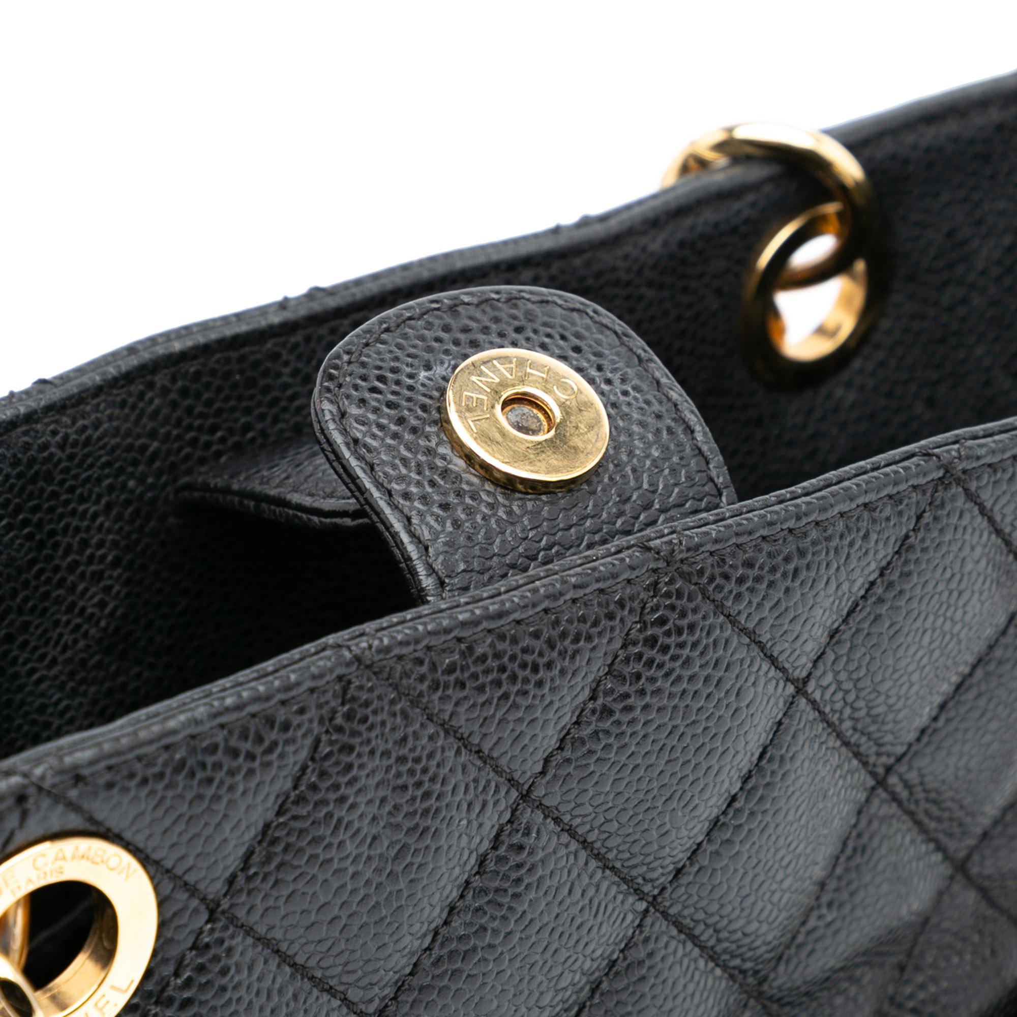Chanel Caviar Petite Shopping Tote