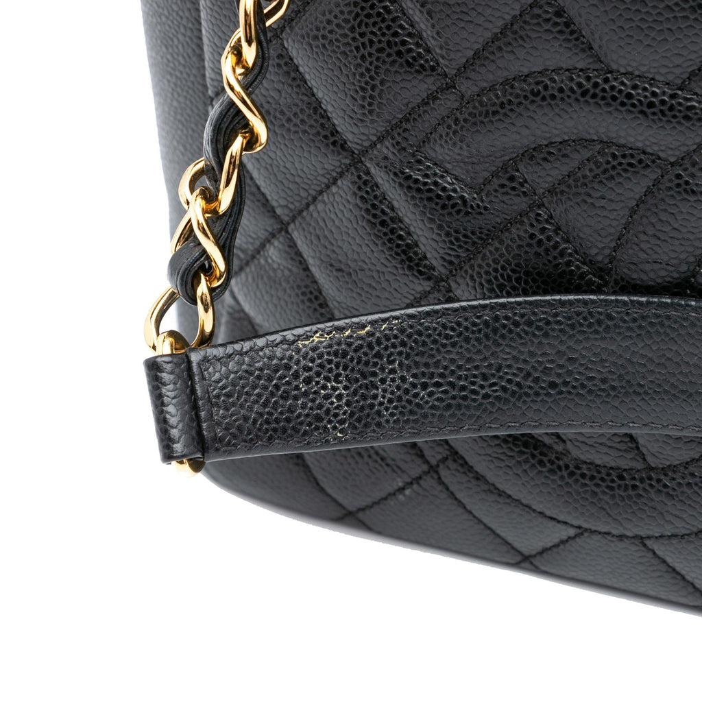 Chanel Caviar Petite Shopping Tote