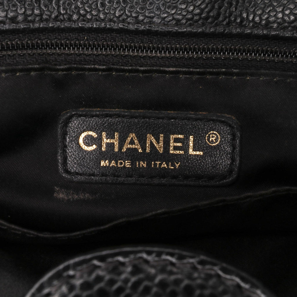 Chanel Caviar Petite Shopping Tote