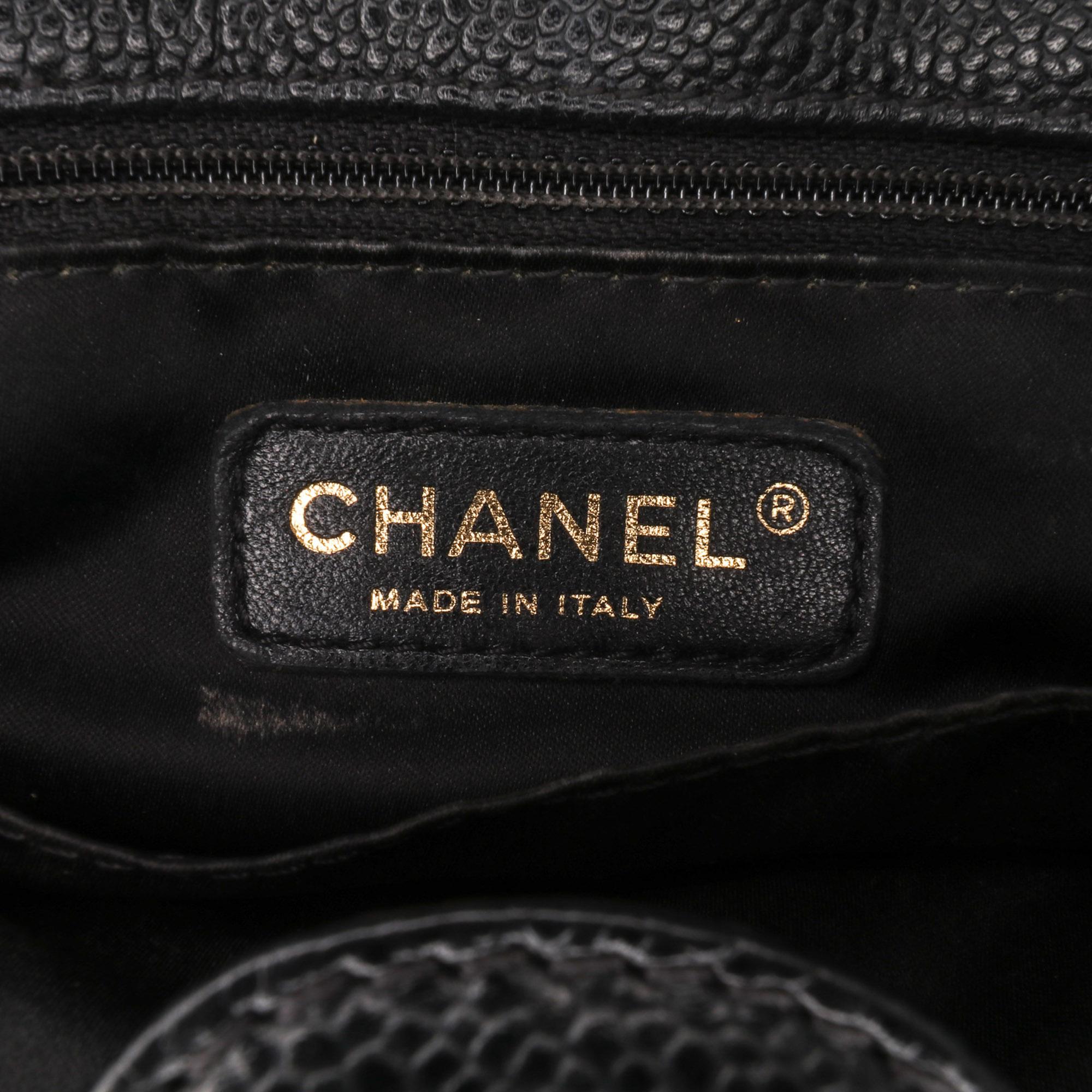 Chanel Caviar Petite Shopping Tote