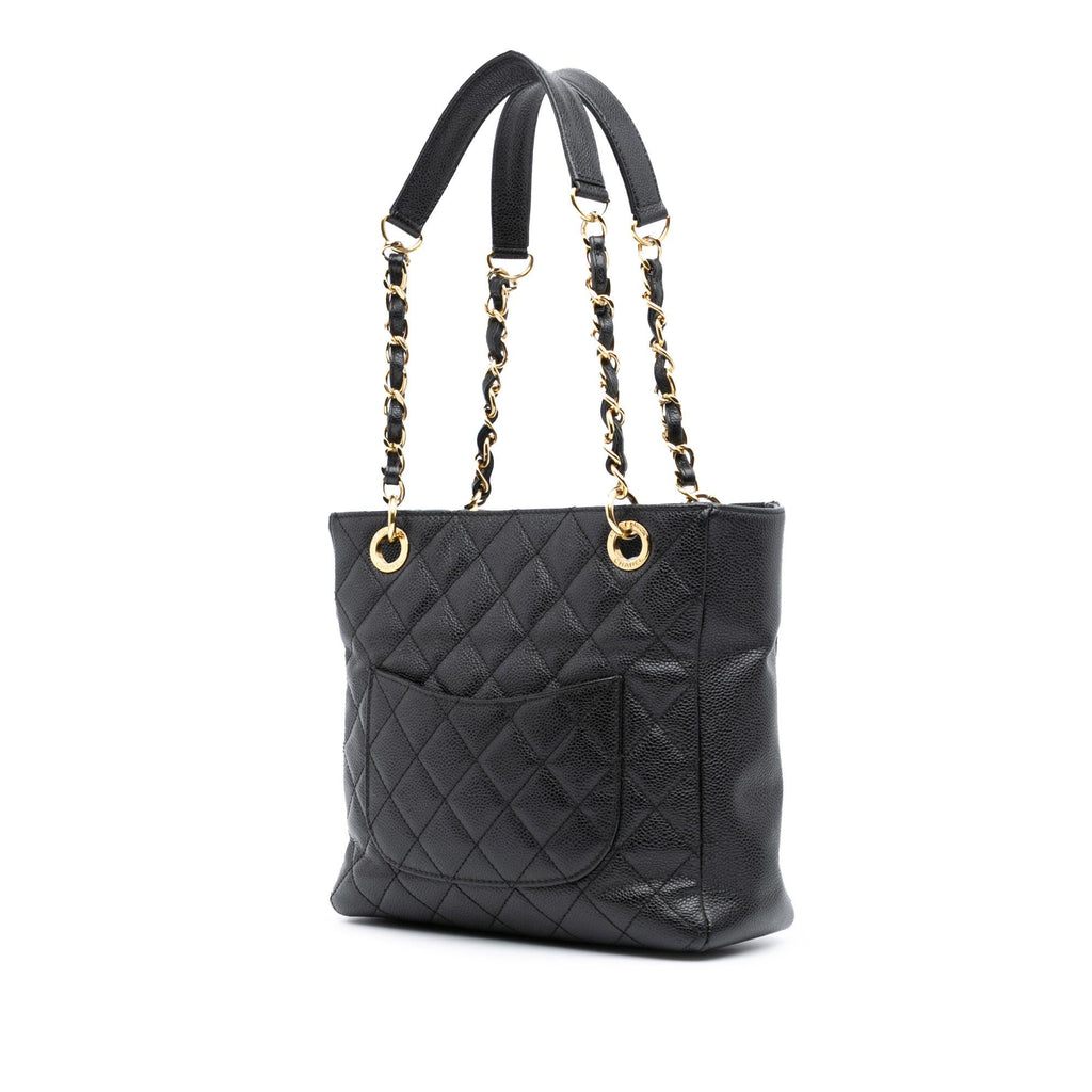 Chanel Caviar Petite Shopping Tote