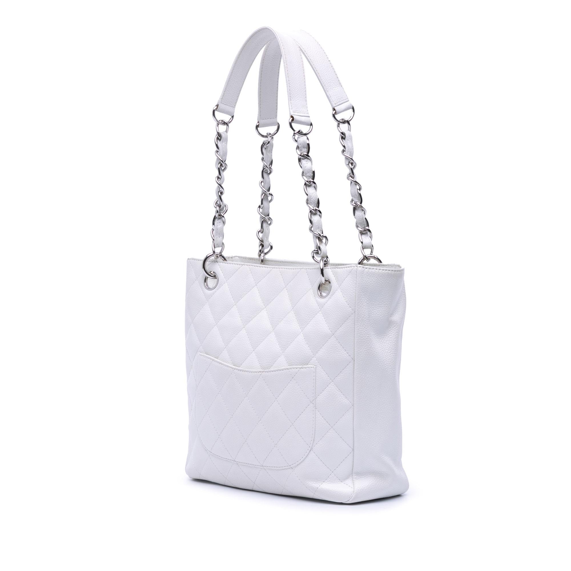Chanel Caviar Petite Shopping Tote