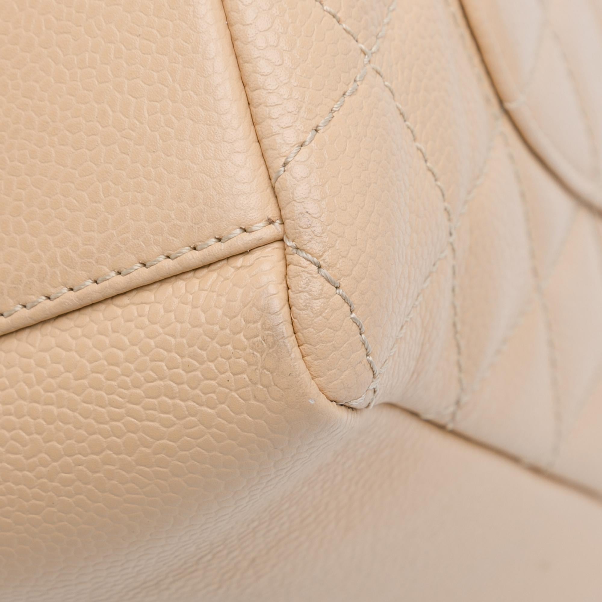 Chanel Caviar Petite Shopping Tote