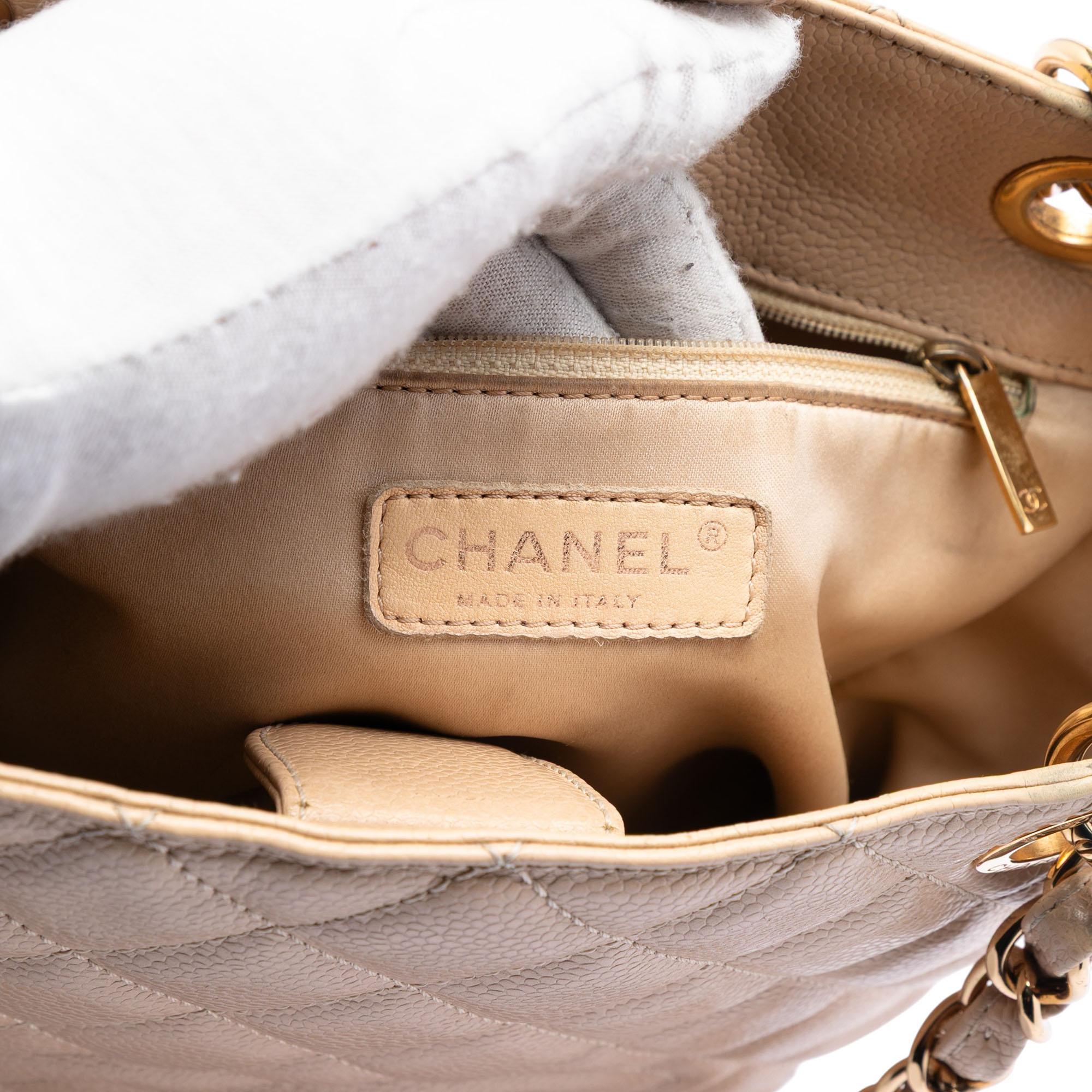 Chanel Caviar Petite Shopping Tote
