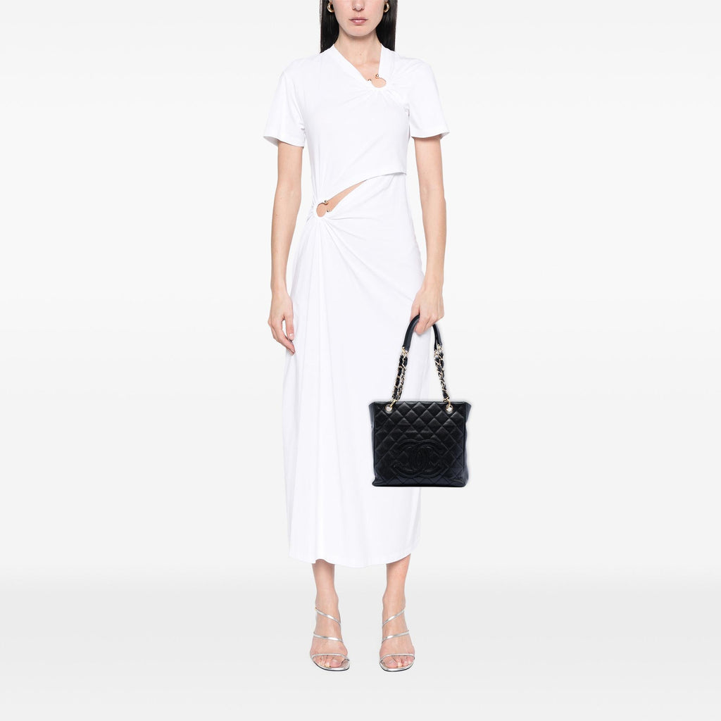 Chanel Caviar Petite Shopping Tote