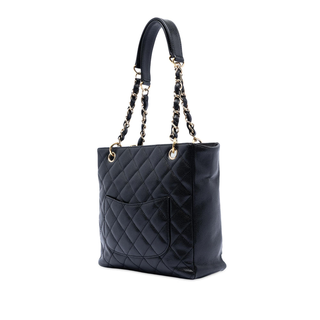 Chanel Caviar Petite Shopping Tote