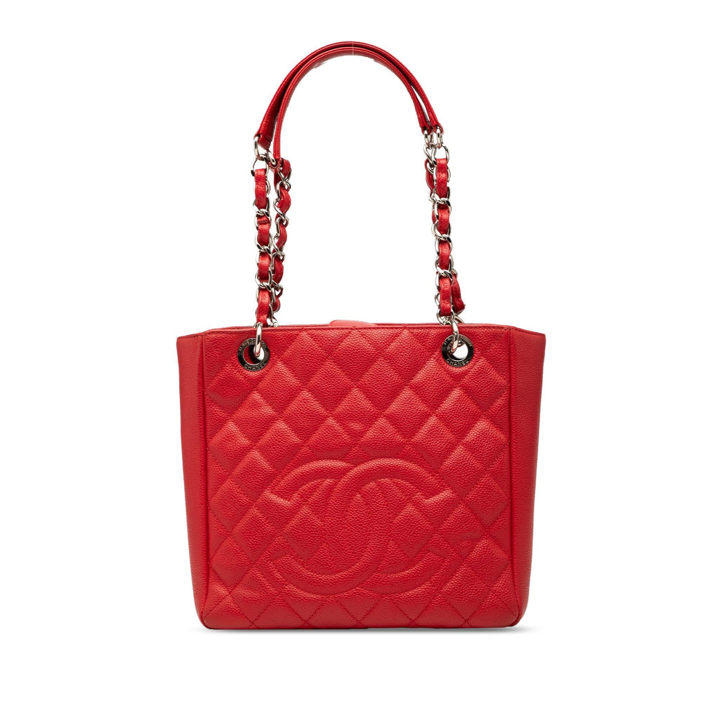 Chanel Caviar Petite Shopping Tote