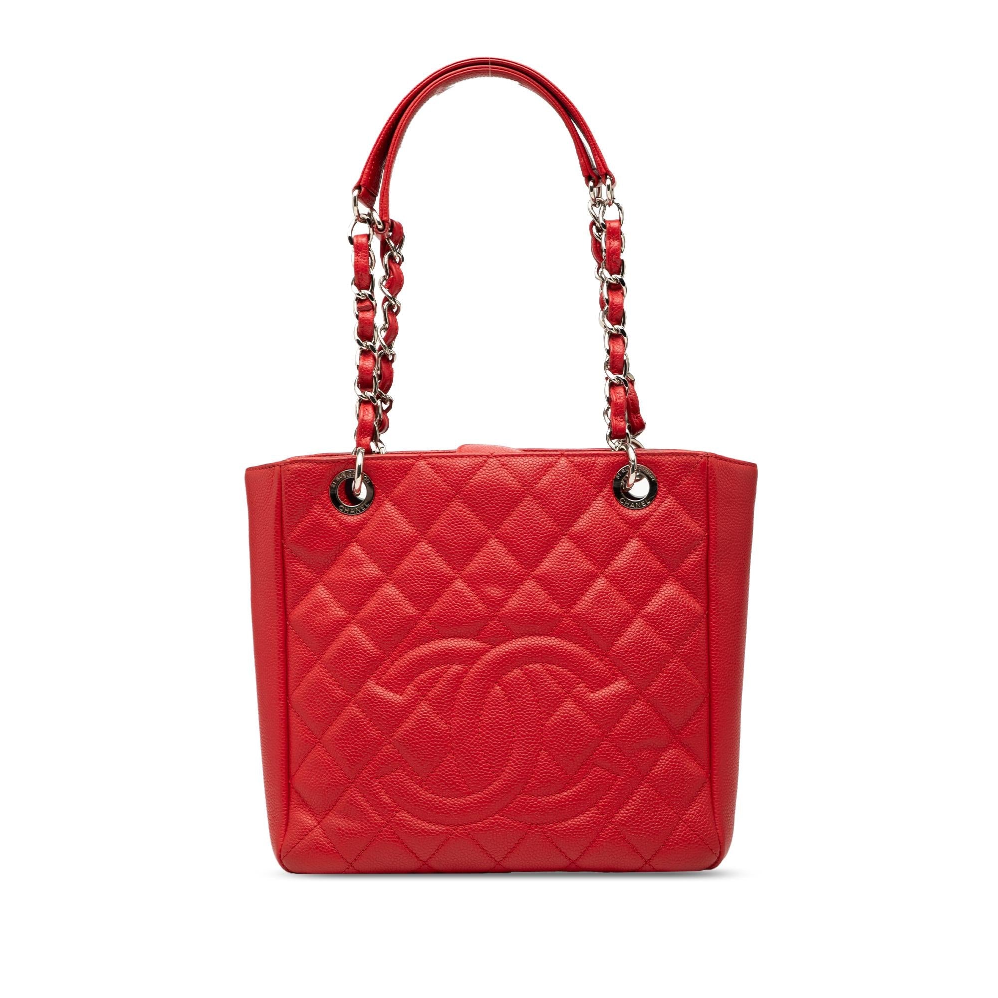 Chanel Caviar Petite Shopping Tote
