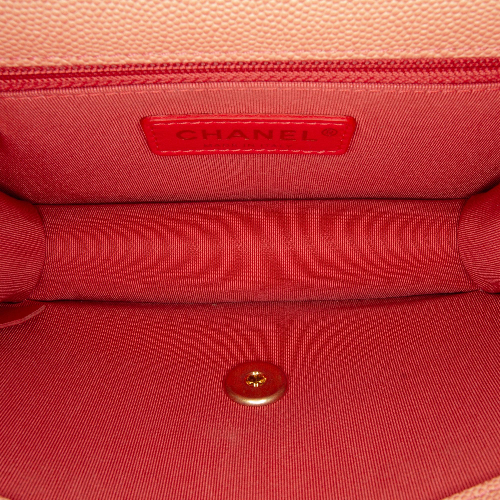 Chanel Caviar Sunset On The Sea Flap Belt Bag