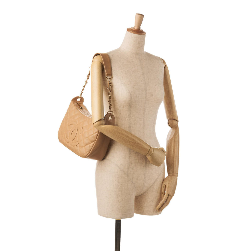 Chanel Caviar Timeless Shoulder Bag (SHG-5etnRI)