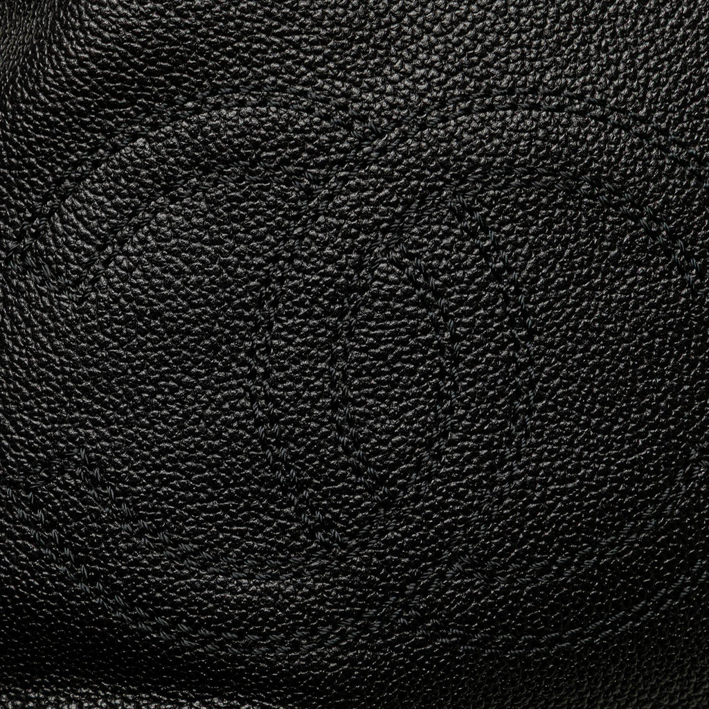 Chanel Caviar Tortoise Chain Fold Over Shoulder Bag