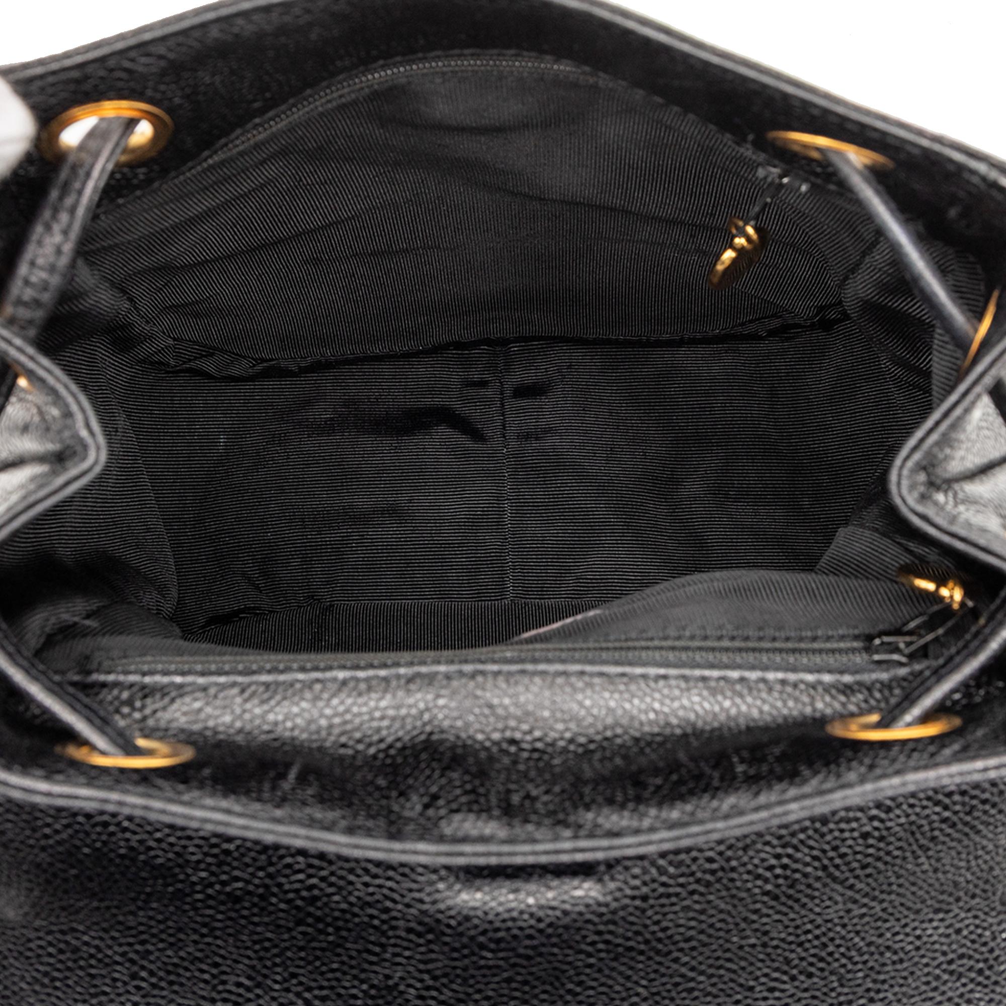 Chanel Caviar Triple CC Backpack