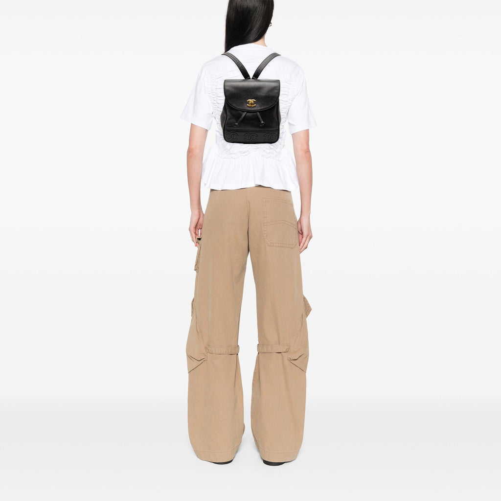 Chanel Caviar Triple CC Backpack