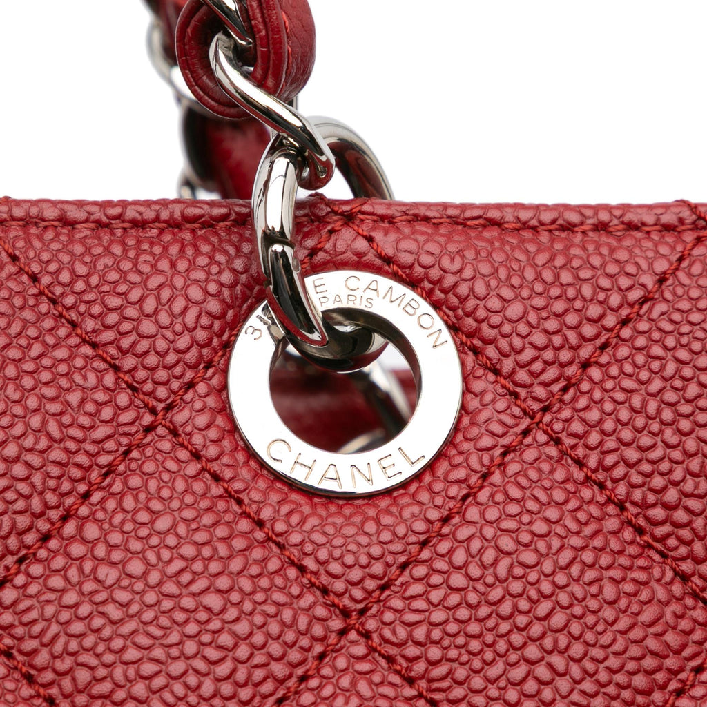 Chanel Caviar Vertical Grand Shopping Tote